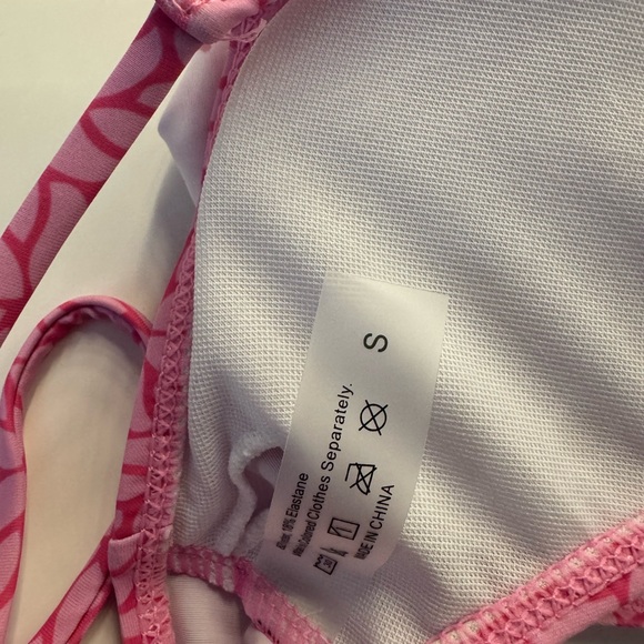 Pink Patterned Bikini - Picture 4 of 4